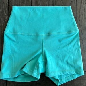 Gilly Hicks Turquoise Performance Crop Top